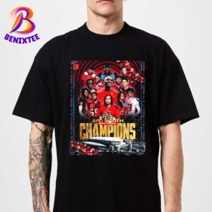 Houston Texans Back-To-Back Has Named To AFC South Division Champions 2024 Unisex T-Shirt