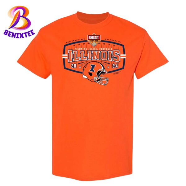 Illinois Fighting Illini 2024 Cheez-It Citrus Bowl Game NCAA College Football Bowl On December 31 2024 Vintage T-Shirt