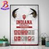 Georgia Bulldogs Football NCAA College Football 2025 Season Schedule Home Decor Poster Canvas