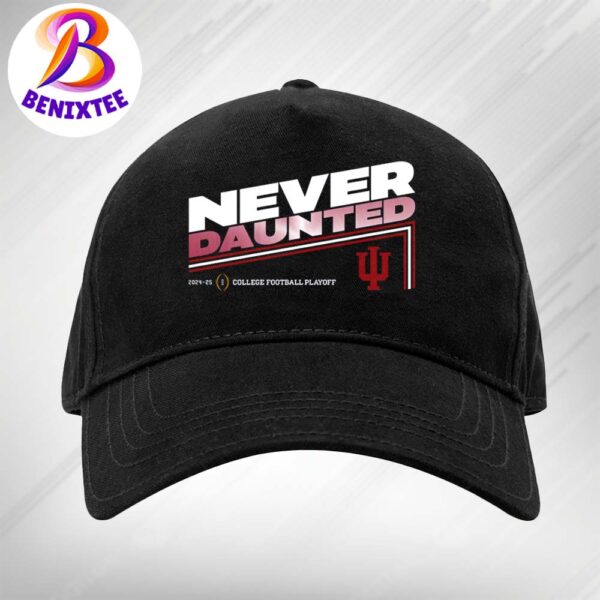 Indiana Hoosiers Never Daunted 2024-25 College Football Playoff Classic Cap Snapback Hat