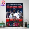 2024 IS4S Salute to Veterans Bowl Champions Named Is South Alabama Jaguars Football Home Decor Poster Canvas