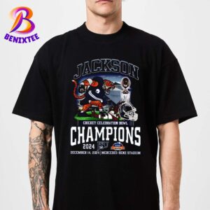 Jackson State University Football Cricket Celebration Bowl Champions 2024 On December 14 2024 Unisex T-Shirt