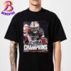 Jacksonville State Gamecocks 2024 C-USA Football Conference Champions Locker Room Unisex T-Shirt