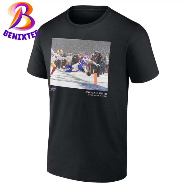 Josh Allen Buffalo Bills NFL Week 13 Flash Features Classic T-Shirt