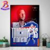 The Buffalo Bills Are Kings Of The AFC East Champs 2024 NFL Playoffs Home Decor Poster Canvas