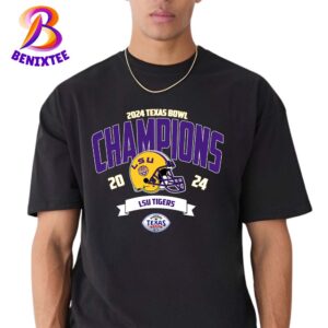 LSU Tigers Football Champions 2024 Kinders Texas Bowl NCAA College Football Unisex T-Shirt