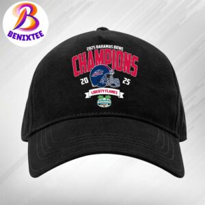 Liberty Flames Football Champions 2025 Bahamas Bowl NCAA College Football Classic Cap Snapback Hat