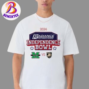 Marshall Thundering Herd Football Vs Army Black Knights Football Radiance Technologies Independence Bowl Matchup On December 28 2024 T-Shirt