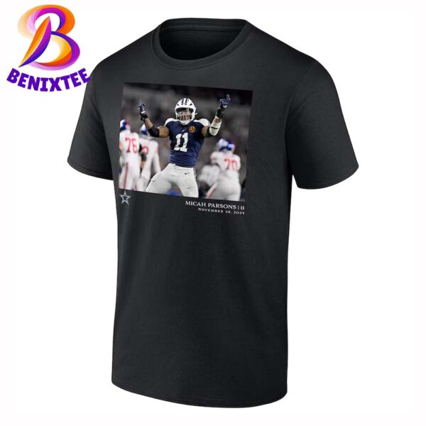 Micah Parsons Dallas Cowboys NFL Week 13 Flash Features Unisex T-Shirt