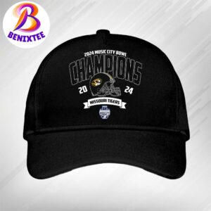 Missouri Tigers Football Champions 2024 TransPerfect Music City Bowl NCAA College Football Snapback Hat Classic Cap