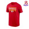 NFL Kansas City Chiefs x Nike 2024 AFC West Division Champions Locker Room Trophy Collection Unisex T-Shirt