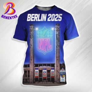 NFL Will Play Its First Regular-Season Game In Berlin In 2025 All Over Print Shirt