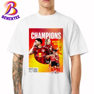 New York Red Bulls Are Eastern Conference Champions For The First Time In 16 Years MLS 2024 Cup Playoffs Classic T-Shirt