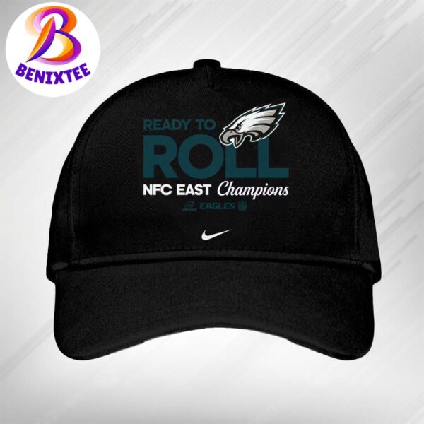 Nike x Philadelphia Eagles 2024 NFC East Division Champions Locker Room Trophy Collection Classic Cap Snapback Hat