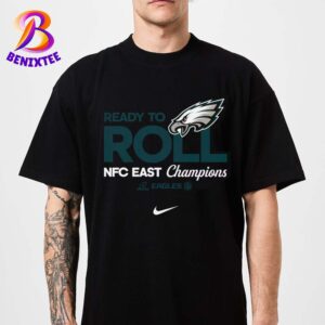 Nike x Philadelphia Eagles 2024 NFC East Division Champions Locker Room Trophy Collection Unisex T-Shirt