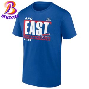 Official Buffalo Bills 2024 AFC East Division Champions Conquer Unisex T-Shirt