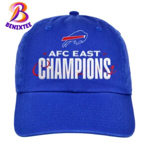 Official Buffalo Bills NFL Are The 2024 AFC East Division Champions Logo Classic Cap Snapback Hat