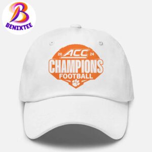 Official Clemson Tigers 2024 ACC Football Conference Champions Hat Cap