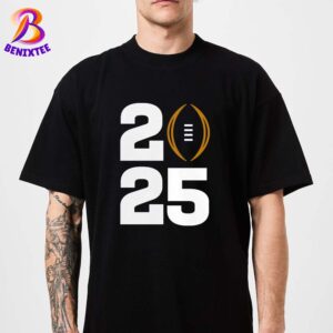 Official College Football Playoff 2025 National Championship Game Vintage T-Shirt