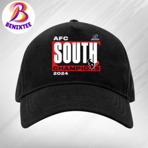 Official Houston Texans NFL Playoffs 2024 AFC South Division Champions Classic Cap Snapback Hat