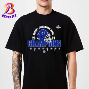 Official Jackson State Tigers Football Helmet 2024 Champions Of Cricket Celebration Bowl Unisex T-Shirt