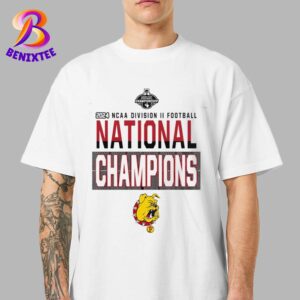 Official NCAA Ferris State Bulldogs Football National Champions 2024 Division II Football Vintage T-Shirt