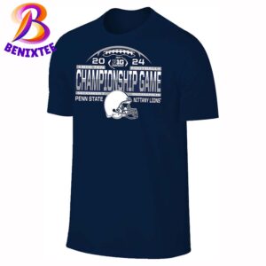 Official Penn State Nittany Lions 2024 Big Ten Football Championship Unisex T-Shirt