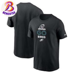 Official Philadelphia Eagles x Nike Go Birds 2024 NFL Playoffs Unisex T-Shirt