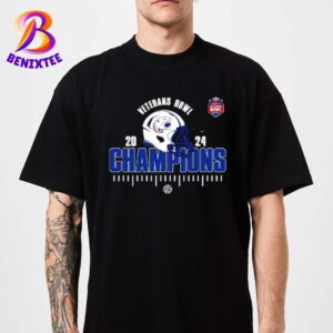 Official South Alabama Jaguars Football 2024 Champions IS4S Salute To Veterans Bowl Vintage T-Shirt