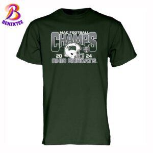 Ohio Bobcats Football 2024 MAC Football Champions Unisex T-Shirt