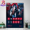 Oklahoma Sooners Football 2025 Season Schedule NCAA College Football Home Decor Poster Canvas