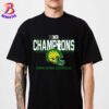 Oregon Ducks 2024 Big Ten Football Conference Champions Quack Attack Score Two Sides Print Unisex T-Shirt