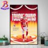 2024 Heisman Trophy Award Winner Is Travis Hunter He12man Home Decor Poster Canvas