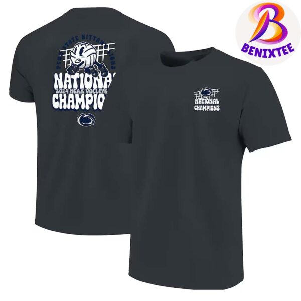 Penn State Nittany Lions 2024 NCAA Division I Women’s Volleyball National Champions Dig Comfort Colors Two Sides Print ClassicT-Shirt