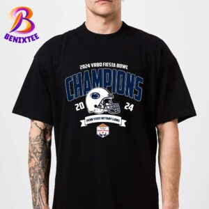 Penn State Nittany Lions Football Champions 2024 Vrbo Fiesta Bowl NCAA College Football Classic T-Shirt