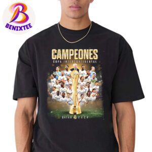 Real Madrid Campeones DE LA Copa Intercontinemtal FIFA Intercontinental Cup 2024 Unisex T-Shirt