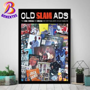 SLAM Presents OLD SLAM ADS The Best Boldest And Wildest Ads Ever Published In SLAM Home Decor Poster Canvas