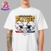 Indiana Hoosiers Vs Notre Dame Fighting-Irish Matchup Playoff First Round 2024 College Football Playoff 2025 T-Shirt