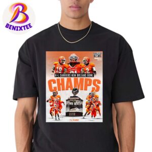 Sam Houston Bearkats Football Are R L Carriers New Orleans Bowl Champions 2024 Classic T-Shirt