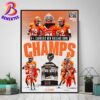 Florida Gators Football Champions 2024 Union Home Mortgage Gasparilla Bowl Home Decor Poster Canvas