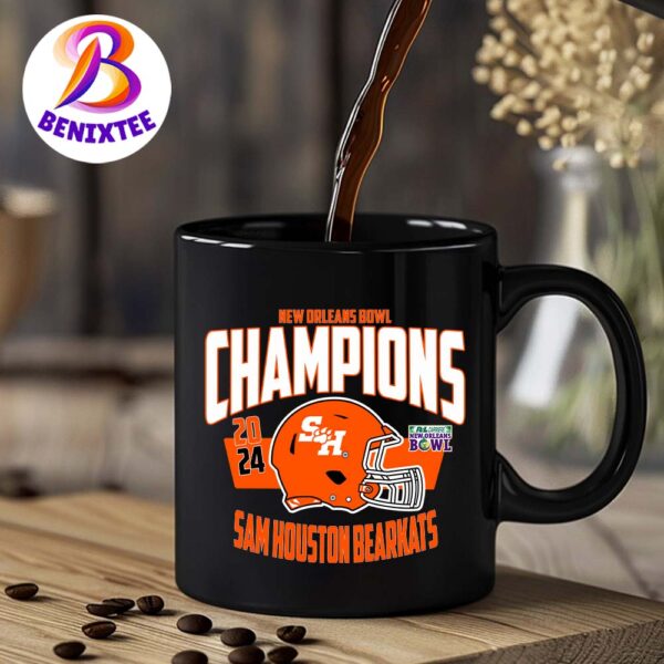 Sam Houston Bearkats Football NCAA College Football 2024 Champions R L Carriers New Orleans Bowl Ceramic Mug