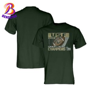 South Florida Bulls Football Are 2024 Hawaii Bowl Champions Classic T-Shirt