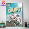 Congrats South Florida Bulls Football 2024 The Hawaii Bowl Champions Home Decor Poster Canvas