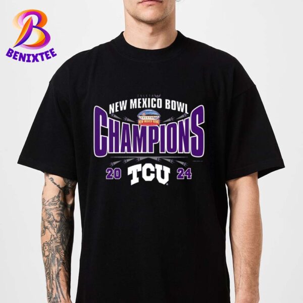 TCU Horned Frogs Football Champions 2024 Isleta New Mexico Bowl NCAA College Football Unisex T-Shirt