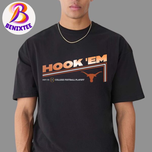 Texas Longhorns Hook Em 2024-25 College Football Playoff Classic T-Shirt