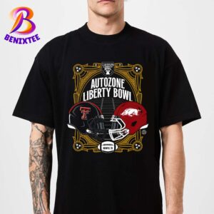 Texas Tech Red Raiders Vs Arkansas Razorbacks Matchup 2024 AutoZone Liberty Bowl NCAA College Football Bowl On December 27 2024 Unisex T-Shirt