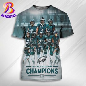 The Philadelphia Eagles Are Your 2024 NFC East Division Champions All Over Print Shirt