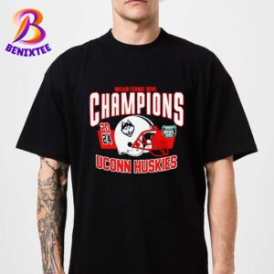 UConn Huskies Football Champions 2024 Fenway Bowl NCAA College Football Unisex T-Shirt