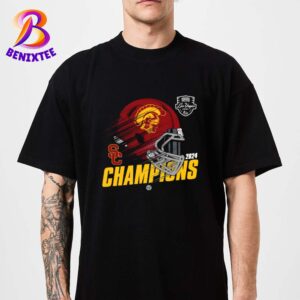 USC Trojans Football Champions 2024 SRS Distribution Las Vegas Bowl NCAA College Football Unisex T-Shirt