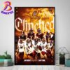 Washington Commanders Clinched NFL Playoffs 2024 Home Decor Poster Canvas